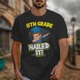 Dabbing Graduation Boy 8th Grade Class Of 2021 Unisex T-Shirt