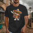 Dabbing Mexican Pizza Dance Food Lover Graduation Unisex T-Shirt