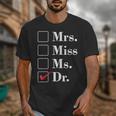 Doctor Graduation Honorific Titles List Unisex T-Shirt