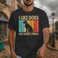 I Like Dogs And Maybe 3 People Introvert Unisex T-Shirt I Like Dogs And Maybe 3 People Introvert Unisex T-Shirt