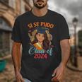 Educated Latina Graduation Day Grad Si Se Pudo Class Of 2024 Unisex T-Shirt