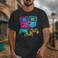 Eighties Console Controller Gaming Player Gadget Nostalgia Unisex T-Shirt