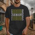 Football Senior Night Football Senior 2025 Graduation 56 Unisex T-Shirt