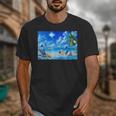 Frutiger Aero Beach Y2k Aesthetic Palm Tree Sand Ocean Men Women Girls Kids Unisex T-Shirt Frutiger Aero Beach Y2k Aesthetic Palm Tree Sand Ocean Men Women Girls Kids Unisex T-Shirt