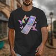 Frutiger Aero Y2K Chrome Phone Butterfly Unisex T-Shirt Frutiger Aero Y2K Chrome Phone Butterfly Unisex T-Shirt