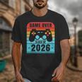Game Over Class Of 2026 Shirt Students Graduation Unisex T-Shirt