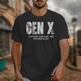 Gen X Caffeine Sarcasm 90s Nostalgia Men Women Graphic Unisex T-Shirt Gen X Caffeine Sarcasm 90s Nostalgia Men Women Graphic Unisex T-Shirt