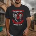 Go Red In Memory Of Brother In Law Heart Disease Awareness Unisex T-Shirt