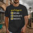 Goal Digger Inspirational Quotes Master's Degree Graduation Unisex T-Shirt