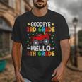 Goodbye 3rd Grade Hello 4th Grade Graduation 2024 Unisex T-Shirt