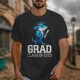 Grad Class Of 2025 Boys Shark Graduation Graduated Unisex T-Shirt