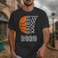 Graduate Senior Class 2020 Graduation Basketball Player Unisex T-Shirt