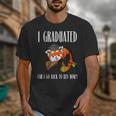 I Graduated Can I Go Back To Bed Sleepy Red Panda Graduation Unisex T-Shirt