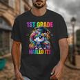 Graduation 1st Grade Unicorn Nailed It Girls Grad Magical Unisex T-Shirt