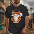 Graduation Fox School Bachelor Master Doctor Study Unisex T-Shirt
