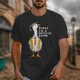 Graduation Senior Silly Goose Today Im A Serious Goose Unisex T-Shirt