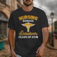 Graduation Shirt Nursing School Survivor Class Of 2018 Tee Unisex T-Shirt