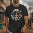 Groovy Like The 70s Peace Aesthetic Nostalgia 1970's Retro Unisex T-Shirt