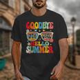 Groovy Goodbye 7th Grade Graduation Hello Summer Kids Unisex T-Shirt
