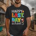 Happy Last Day Of School Teacher Student Graduation Unisex T-Shirt