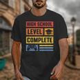 High School Level Complete Class Of 2024 Senior Graduation Unisex T-Shirt