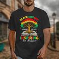 Honoring Past Inspiring Future History Month Book Tree Unisex T-Shirt Honoring Past Inspiring Future History Month Book Tree Unisex T-Shirt