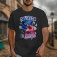 Hooked On Fishing Introvert Sayings Antisocial Quotes Unisex T-Shirt Hooked On Fishing Introvert Sayings Antisocial Quotes Unisex T-Shirt