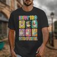 HUGvyn Happy 100 Days Of School Teacher Goose Preppy Books Unisex T-Shirt