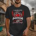 My Husband Is My Guardian Angel In Heaven Memory Memorial Unisex T-Shirt My Husband Is My Guardian Angel In Heaven Memory Memorial Unisex T-Shirt