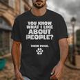 Introvert Animal Dog Owner Unisex T-Shirt Introvert Animal Dog Owner Unisex T-Shirt