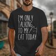Introvert Cat Lover Kitten Kitty Cat Mom Cat Dad Pet Lover Unisex T-Shirt
