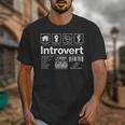 Introvert Label Signs Unisex T-Shirt Introvert Label Signs Unisex T-Shirt