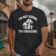 Introvert Mushroom Forager Humor Unisex T-Shirt Introvert Mushroom Forager Humor Unisex T-Shirt