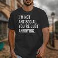 Introvert Quote Snarky Unisex T-Shirt Introvert Quote Snarky Unisex T-Shirt