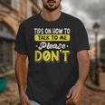 Introvert Tips On How To Talk To Me Please Don't Antisocial Unisex T-Shirt