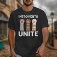 Introvert Unite Kitty Paws Raise Introverted Gathering Unisex T-Shirt Introvert Unite Kitty Paws Raise Introverted Gathering Unisex T-Shirt
