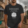 Introvert But Willing To Talk About Cats Unisex T-Shirt Introvert But Willing To Talk About Cats Unisex T-Shirt