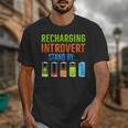 Introverted Recharging Introvert Saying Sarcasm Unisex T-Shirt Introverted Recharging Introvert Saying Sarcasm Unisex T-Shirt