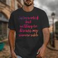 Introverted Willing To Discuss Siamese Sable Introvert Unisex T-Shirt Introverted Willing To Discuss Siamese Sable Introvert Unisex T-Shirt