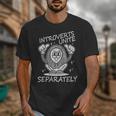 Introverts Unite Anti-Social Shy Person Joke Unisex T-Shirt