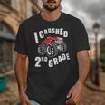 Kids I Crushed 2nd Grade Monster Truck School Graduation Unisex T-Shirt