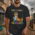 Kids Preschool Graduate Dinosaur Trex Preschool Graduation Unisex T-Shirt