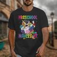Kids Preschool Graduate Unicorn Nailed It Preschool Graduation Unisex T-Shirt