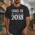Kindergarten Class Of 2038 First Day School Graduation Girls Unisex T-Shirt