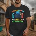 Kindergarten Level Complete Graduation Class 2025 Gamer Boys Unisex T-Shirt