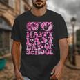 Last Day Of School Teacher Students School Graduation Groovy Unisex T-Shirt