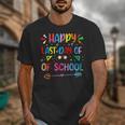 Last Day Of School Tie Dye School Graduation Summer Teacher Unisex T-Shirt