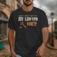 Lawyer Voice Attorney Law School Student Graduation Unisex T-Shirt