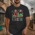Library Crew Book Lovers Reader Teacher Librarian Christmas Unisex T-Shirt