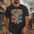 Lunch Boxes With Stickers Lunch Box Nostalgia Retro Unisex T-Shirt Lunch Boxes With Stickers Lunch Box Nostalgia Retro Unisex T-Shirt